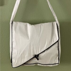Soft, silky, over-shoulder cloth tote Bag. So very light weight.